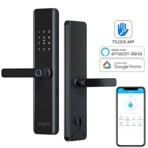 Smart Fingerprint Door Lock TTLock App – 6 Unlock Options